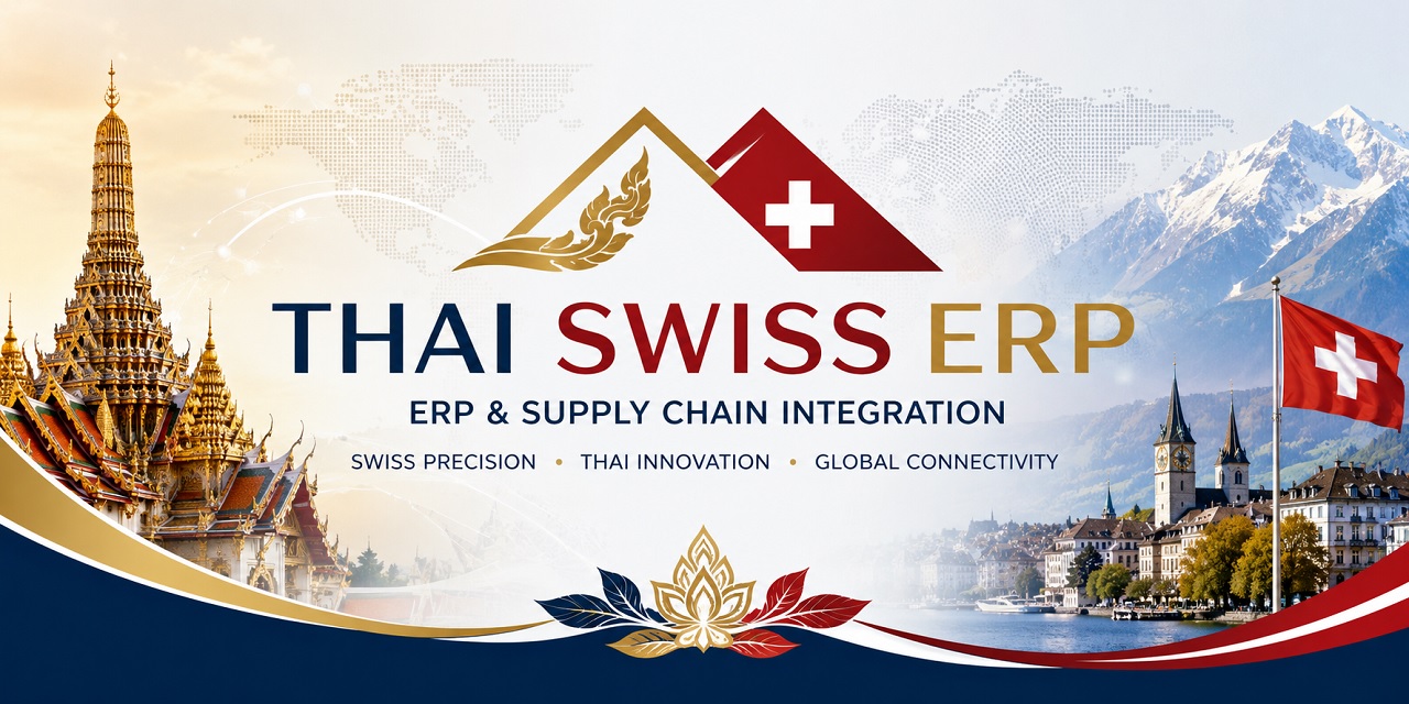 Thai Swiss ERP dashboard